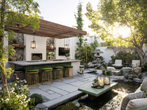 Covered Structures Designed for Outdoor Kitchens